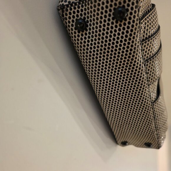 ZAC Zac Posen Medium Tote – Cream & Black Polka Dot - Picture 4 of 7